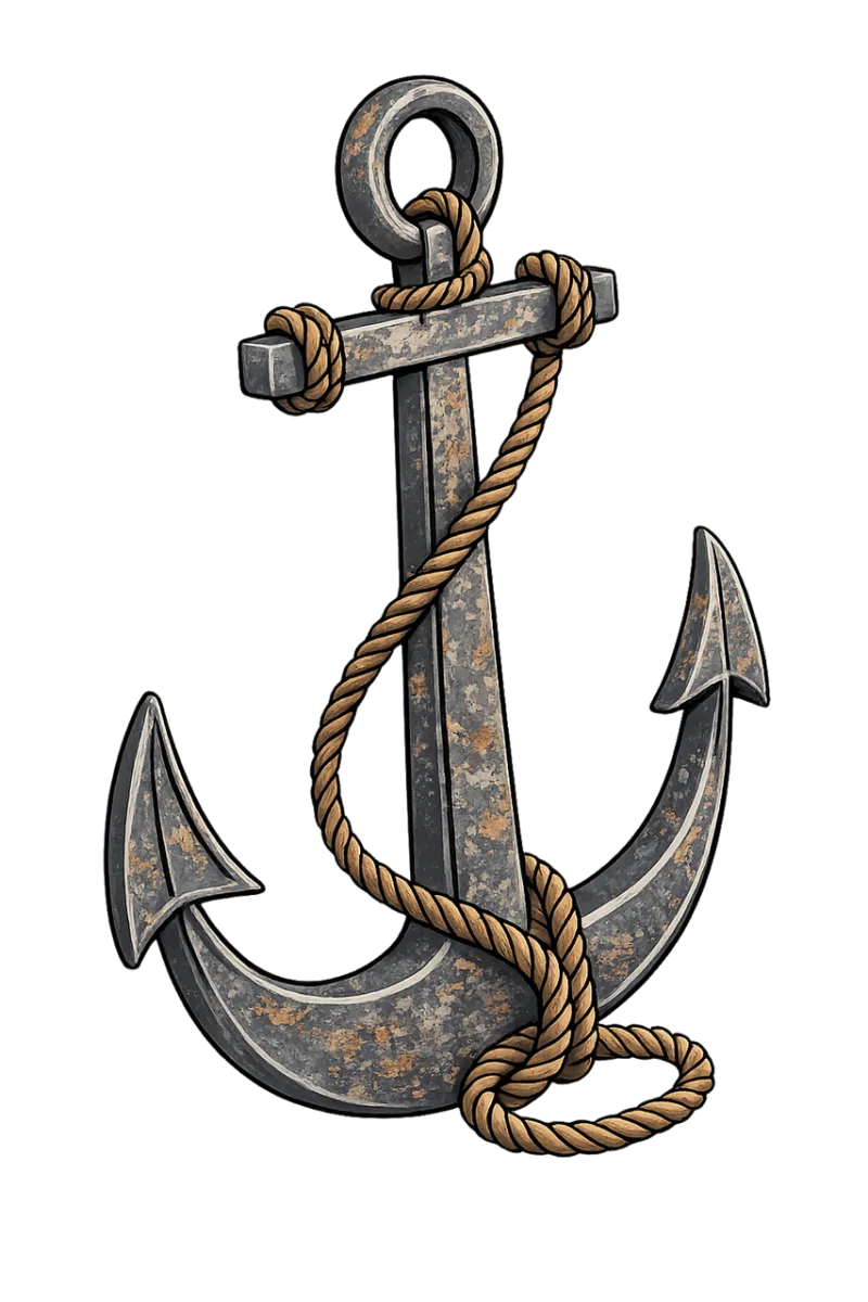 Anchor Nautical Maritime Stickdatei – Fahrzeuge