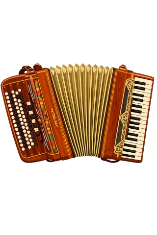 Accordion Musical instrument Keyboard instrument Stickdatei