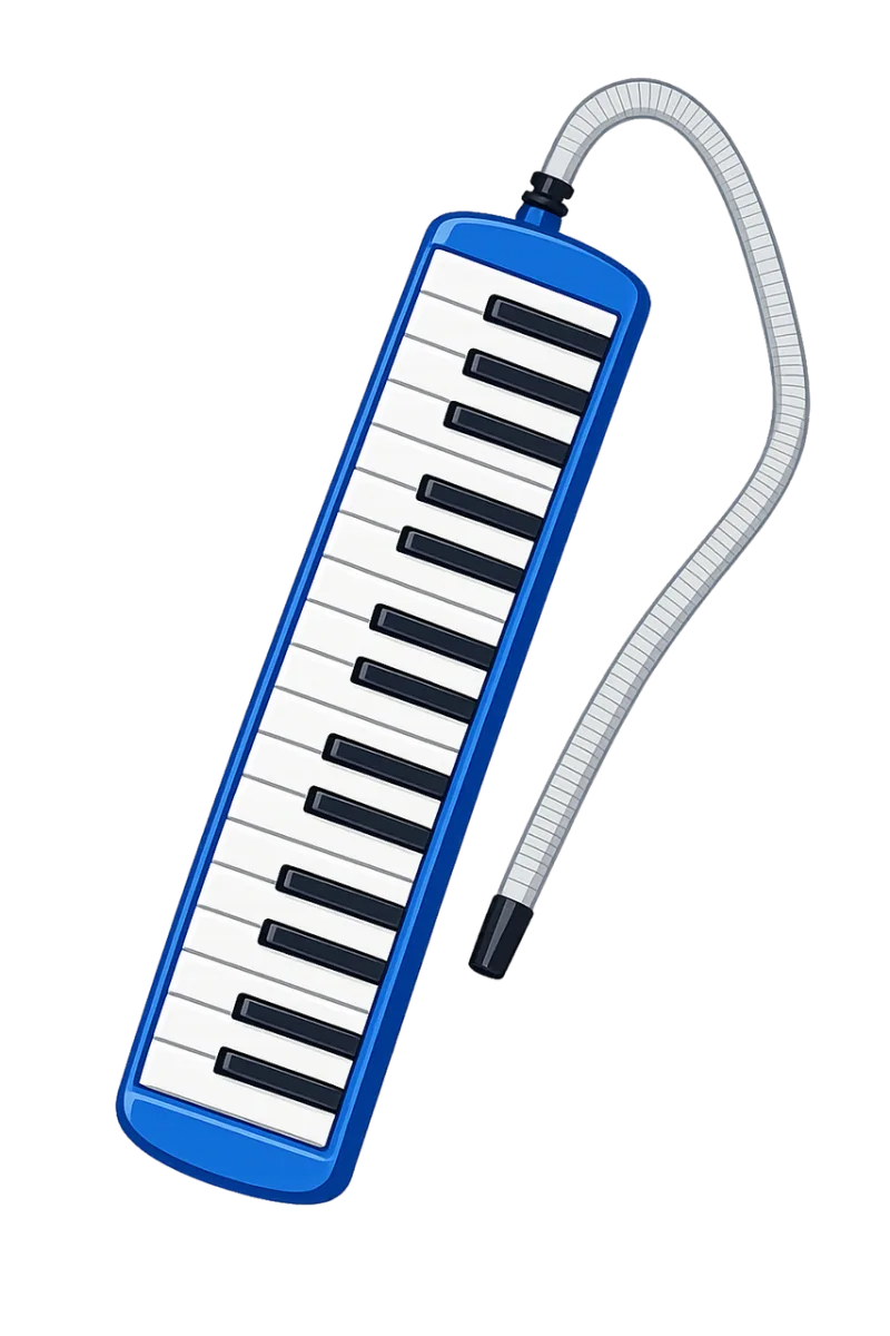 Melodica Keyboard instrument Wind instrument Stickdatei – Musik