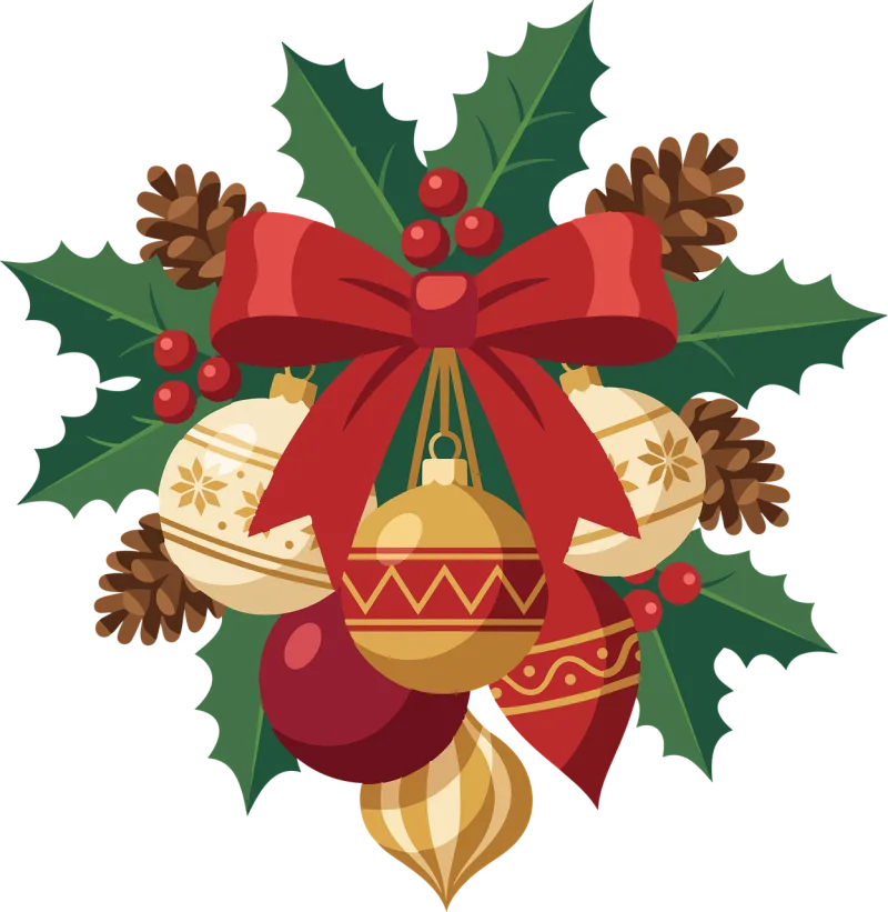 Christmas Wreath Ornament Stickdatei – Weihnachten
