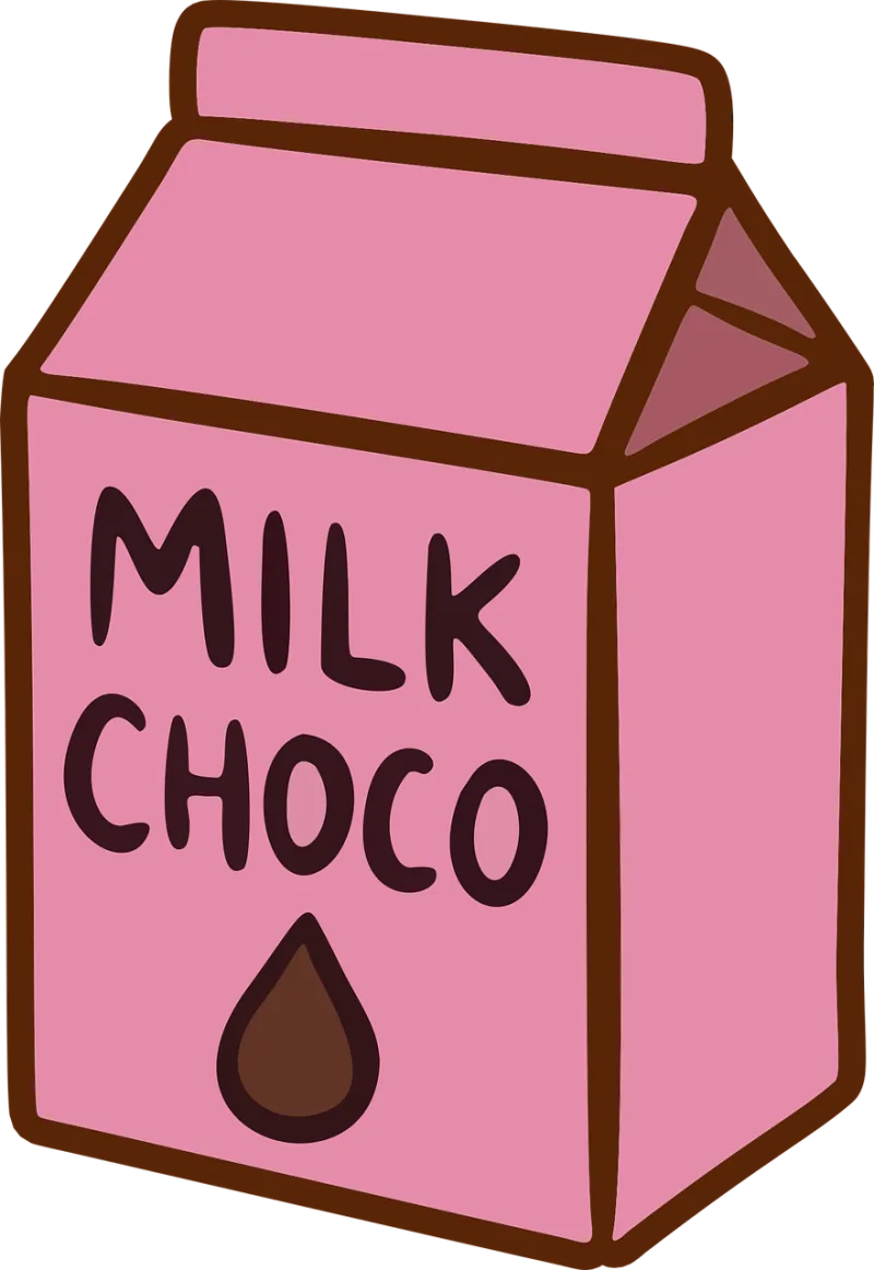 Chocolate Milk Drink Stickdatei – Essen & Trinken