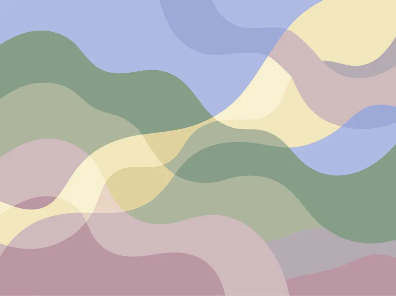 Abstract Wave Sage Stickdatei – Kinder