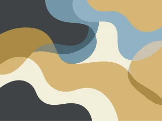 Abstract Wave Blue Stickdatei