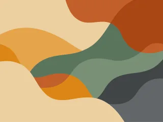 Abstract Waves Sage Stickdatei