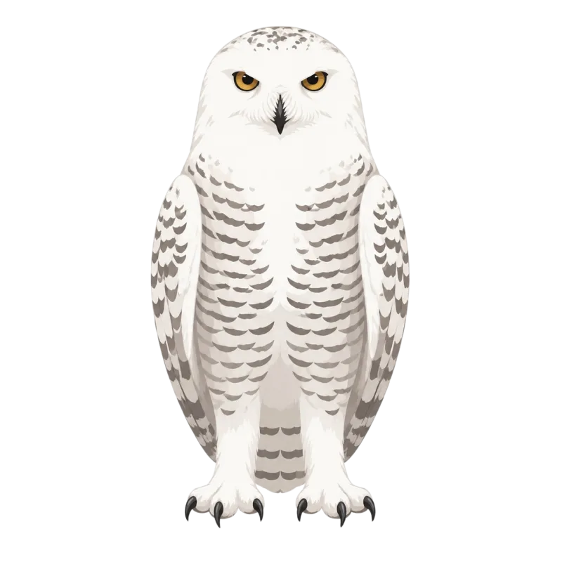 Snowy owl Owl Arctic Stickdatei – Tiere