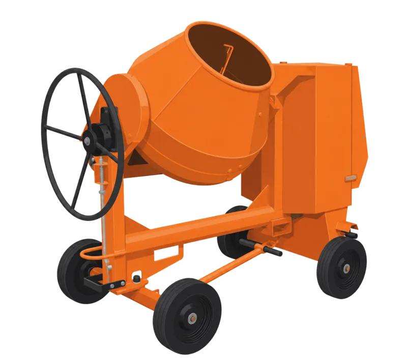 Concrete mixer Portable Construction equipment Stickdatei – Musik