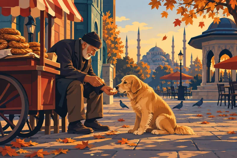 Turkey Istanbul Autumn Stickdatei – Tiere