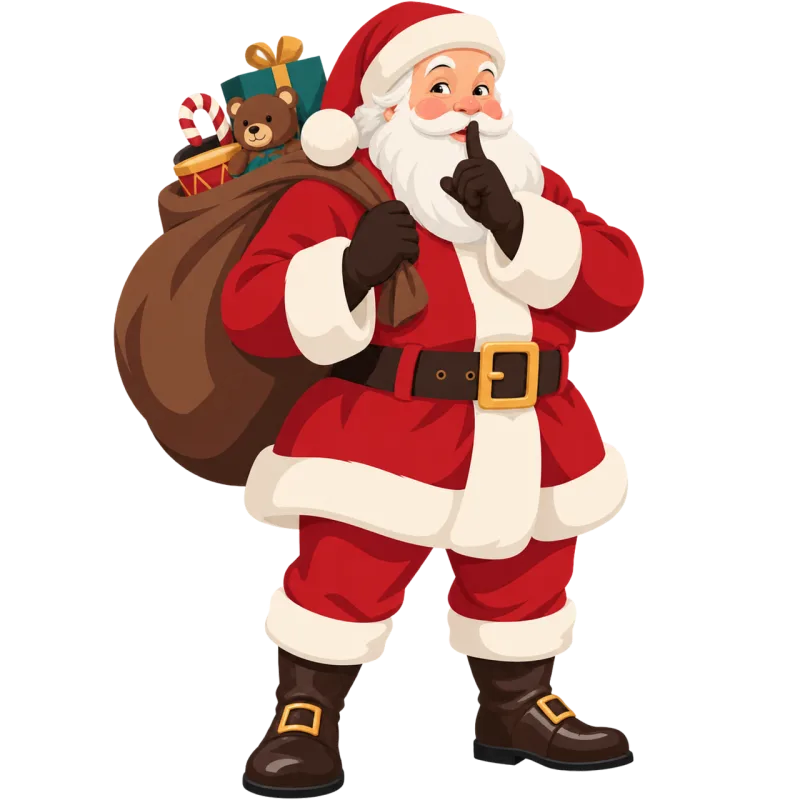 Santa Christmas Gifts Stickdatei – Weihnachten