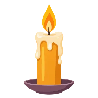 Candle Burning candle Candle flame Stickdatei – Weihnachten