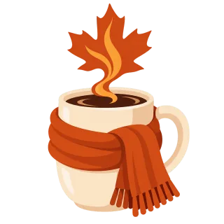 Autumn Coffee Mug Stickdatei