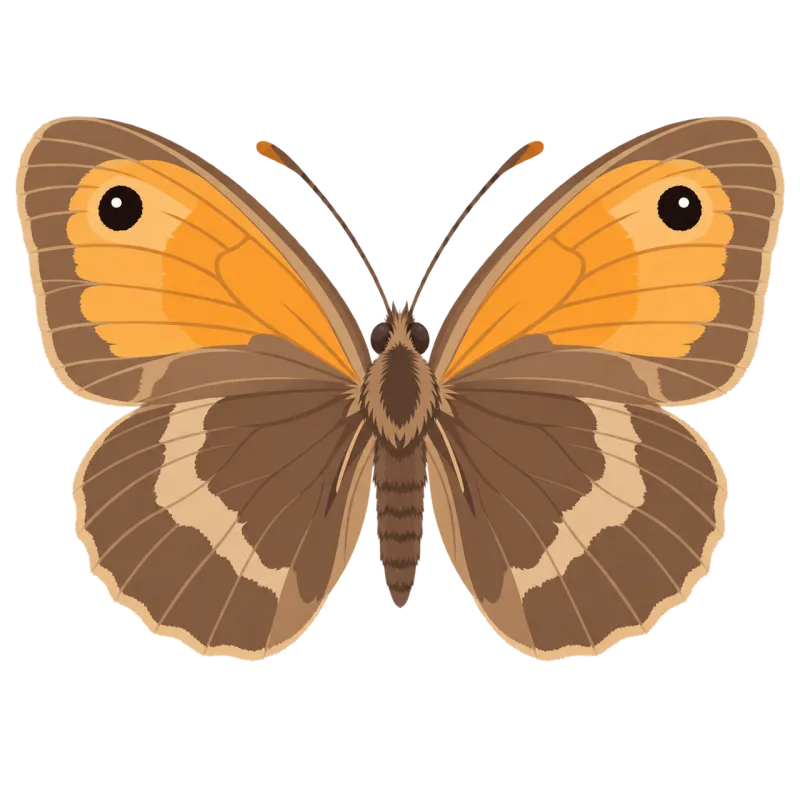 Butterfly Meadow Entomology Stickdatei – Tiere