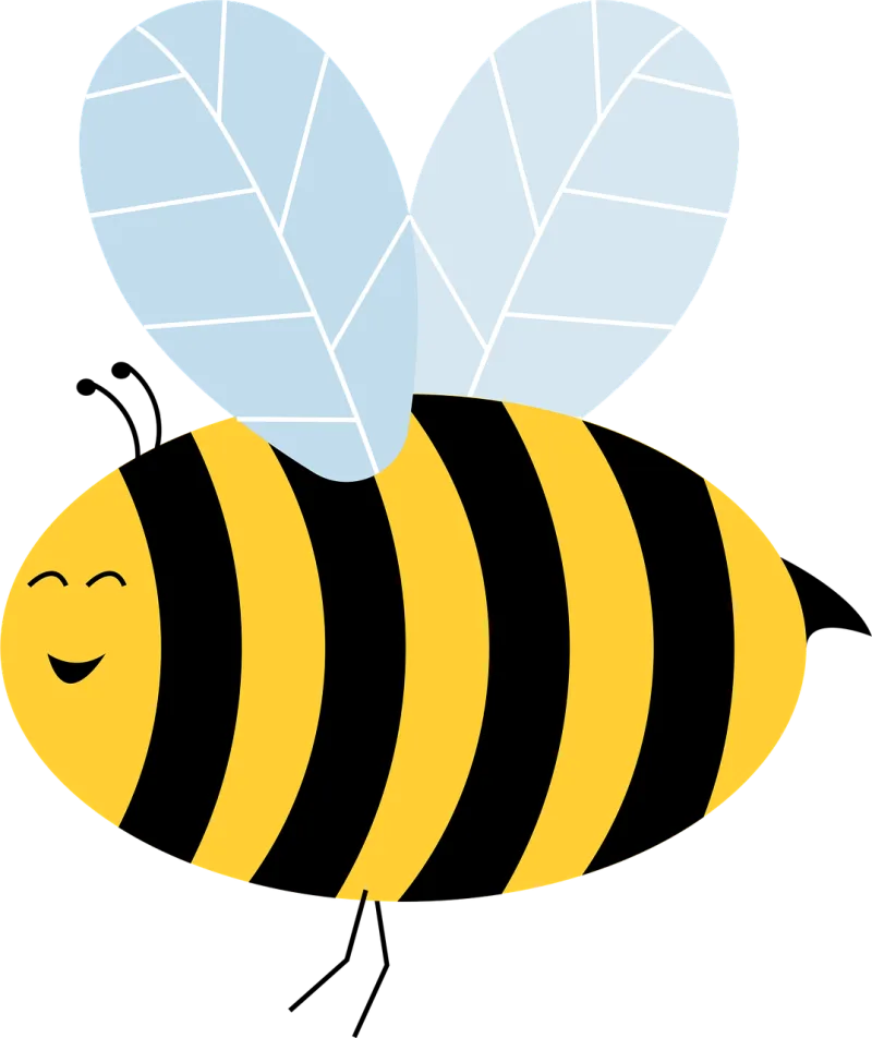 Bumblebee Cartoon Apiary Stickdatei – Tiere