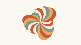 Pinwheel Flower Flower background Stickdatei – Kinder