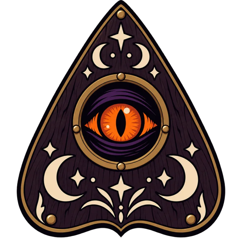 Ouija Planchette Symbol Stickdatei – Weihnachten