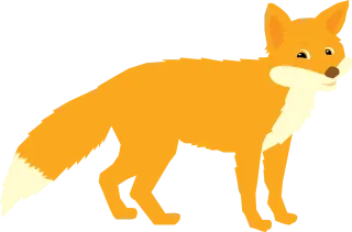 Fox Forest Animal Stickdatei