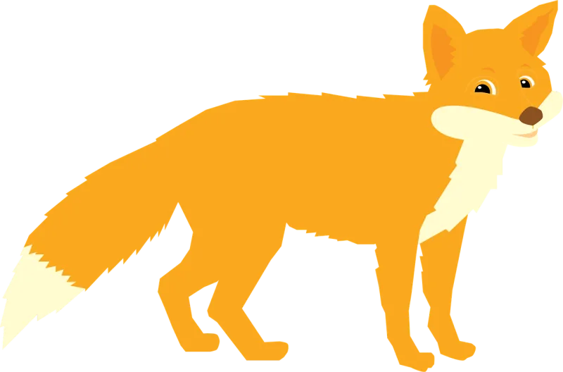 Fox Forest Animal Stickdatei – Tiere