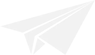 Paper airplane Send White Stickdatei
