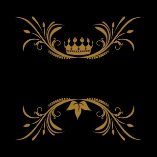Vector Arabesque Floral Stickdatei
