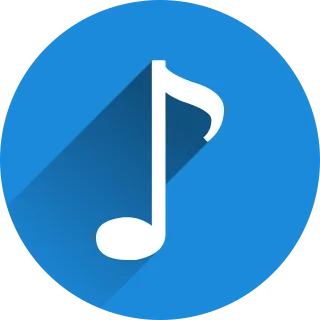 Music Note Icon Stickdatei
