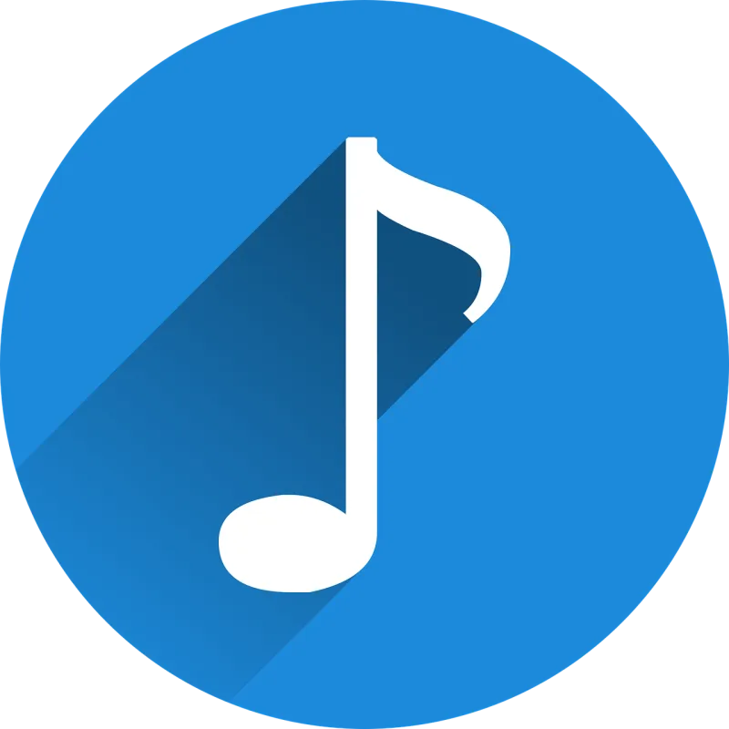Music Note Icon Stickdatei – Musik