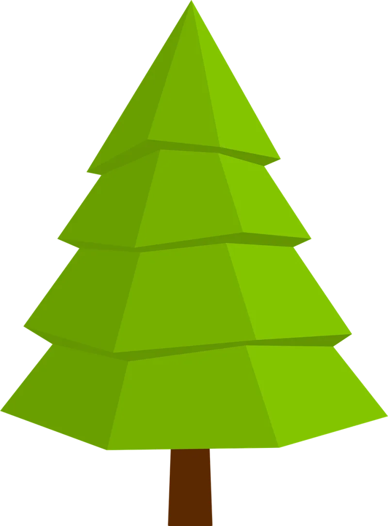 Fir tree Tree Christmas Stickdatei – Natur