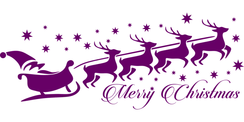 Santa Reindeer Christmast Stickdatei – Weihnachten