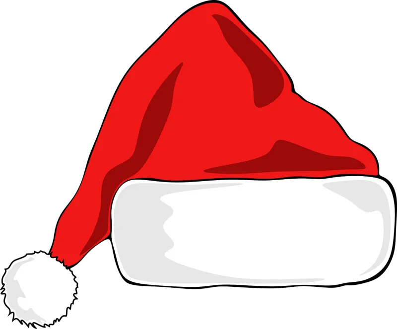 Santa hat Christmas Hat Stickdatei – Weihnachten