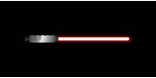 Saber Laser Red Stickdatei