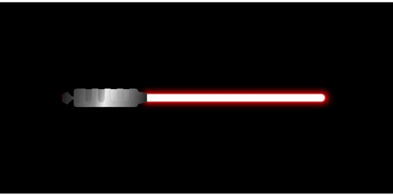 Saber Laser Red Stickdatei – Natur