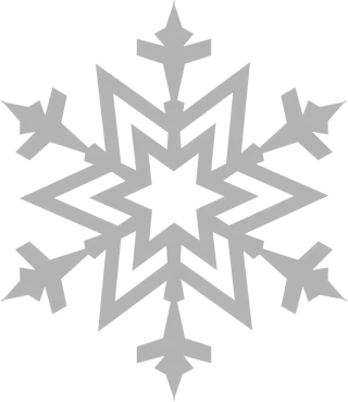 Snowflake Frost Ice Stickdatei