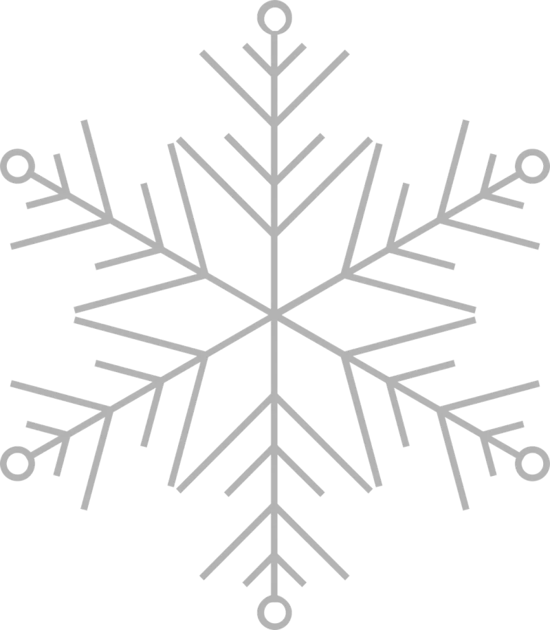Snowflake Frost Ice Stickdatei – Weihnachten