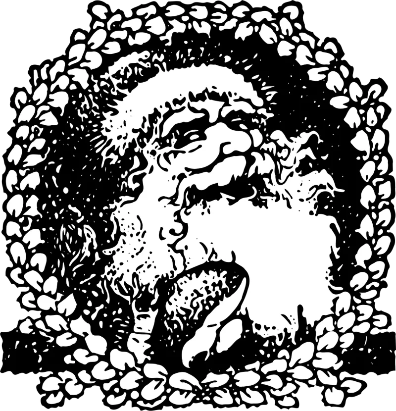 Santa Santa claus Christmas Stickdatei – Weihnachten