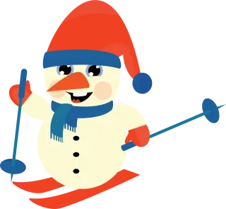 Snowman Winter Christmas Stickdatei