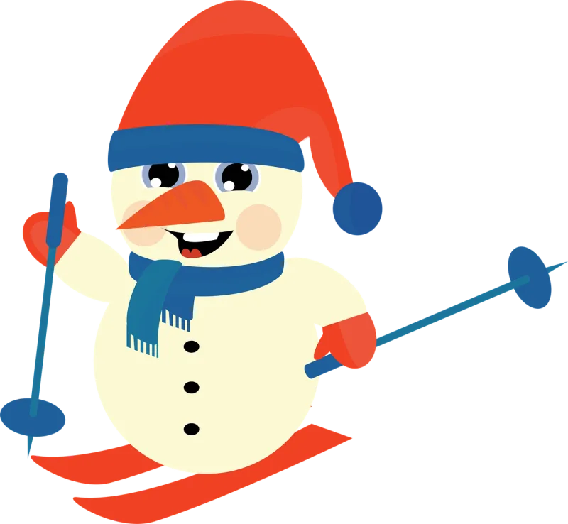 Snowman Winter Christmas Stickdatei – Weihnachten