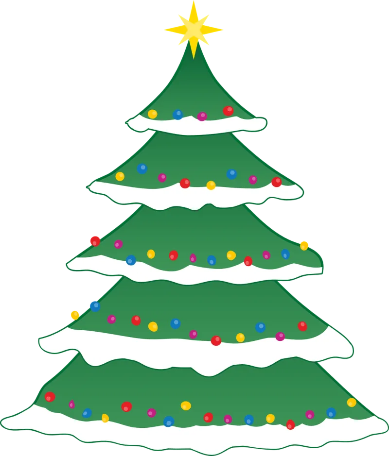 Christmas tree Snow Christmas Stickdatei – Natur