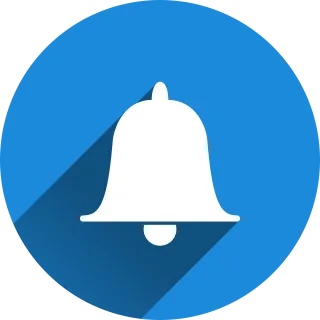 Bell jar Notification Communication Stickdatei