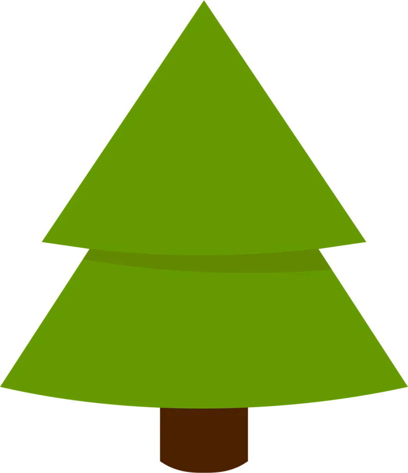 Fir tree Christmas tree Tree Stickdatei – Natur
