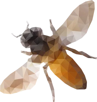 Bee Art Insect Stickdatei