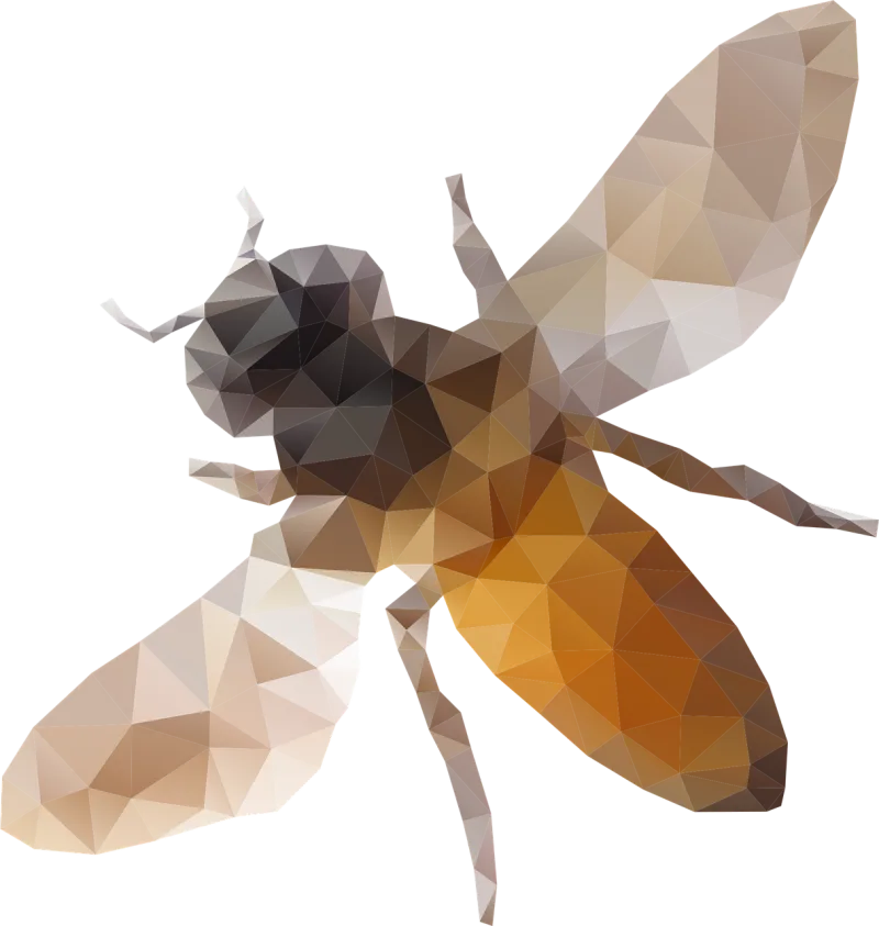 Bee Art Insect Stickdatei – Tiere