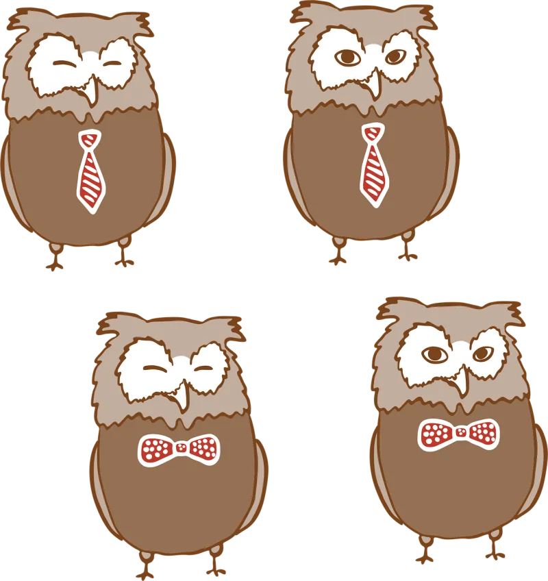 Owl Bird Nature Stickdatei – Tiere