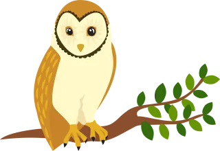 Owl Forest Nature Stickdatei