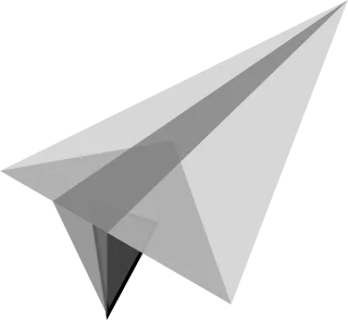 Airplane Paper Small Stickdatei