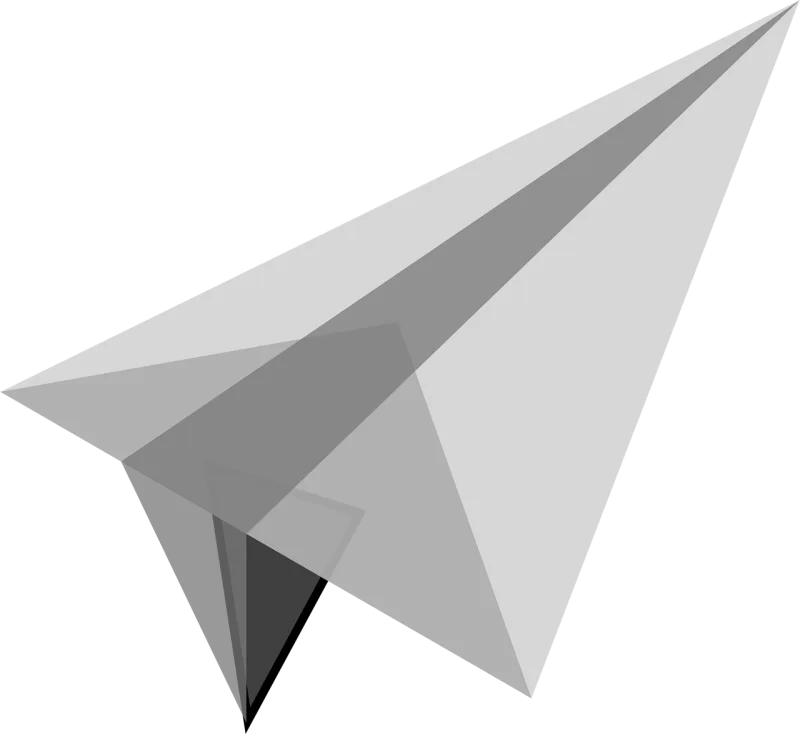Airplane Paper Small Stickdatei – Kinder