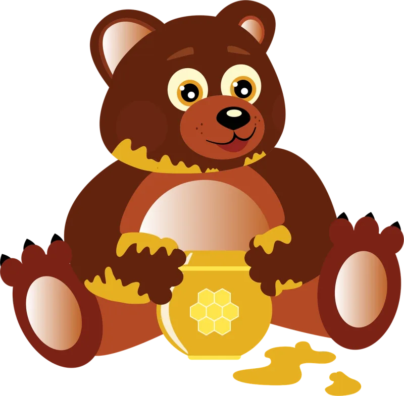 Teddy bear Copper Hunger Stickdatei – Tiere