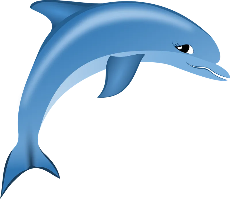 Dolphin Nature Sea Stickdatei – Tiere