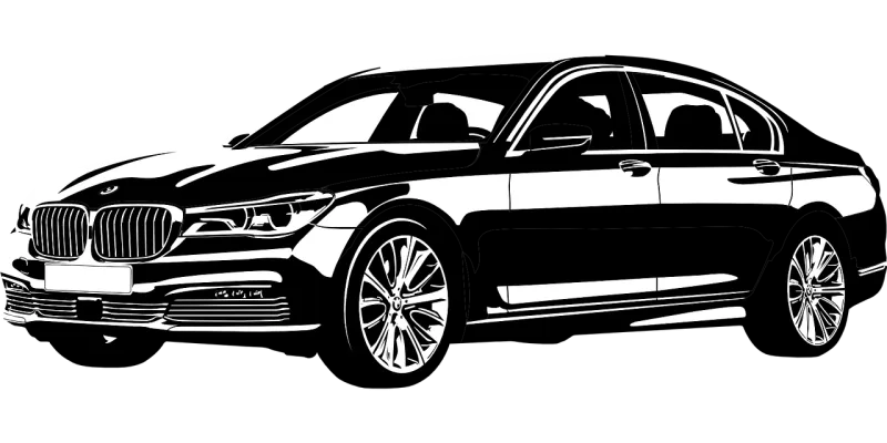 Bmw Seventh series New Stickdatei – Fahrzeuge