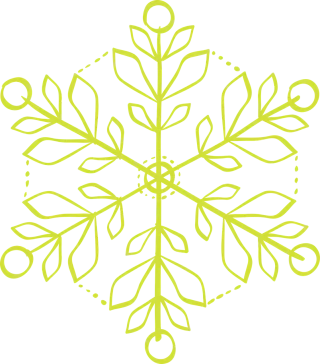 Snowflake Winter Nature Stickdatei