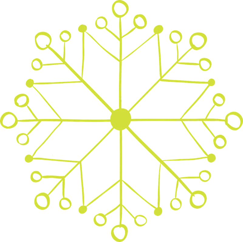 Snowflake Nature Winter Stickdatei – Weihnachten