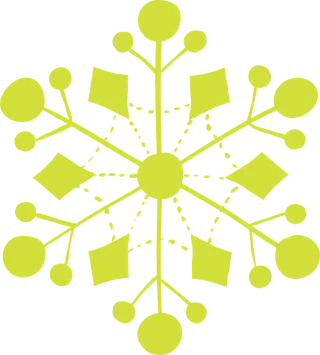 Snowflake Winter Christmas Stickdatei