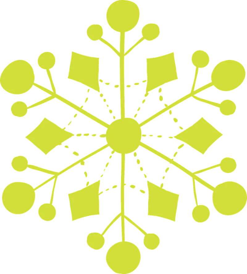 Snowflake Winter Christmas Stickdatei – Weihnachten